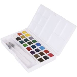 paleta de acuarelas